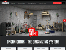 Tablet Screenshot of organigator.com